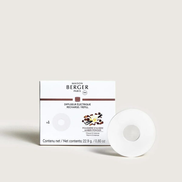 Maison Berger Nomad Electric Diffuser Refill – Amber Powder Fragrance