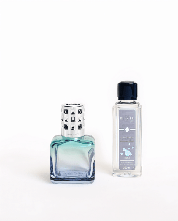 Maison Berger Ice Cube Turquoise Blue Lamp Gift Set with So Neutral 250ml – Fresh & Modern Fragrance Lamp
