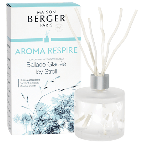 Aroma Respire Pre-filled Reed Diffuser – Icy Stroll – 180ml