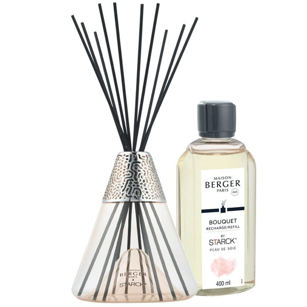 Pink Reed Diffuser Gift Set by Starck-Peau de Soie 400ML