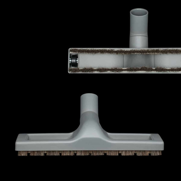 Floor Brush With Wheels 12"