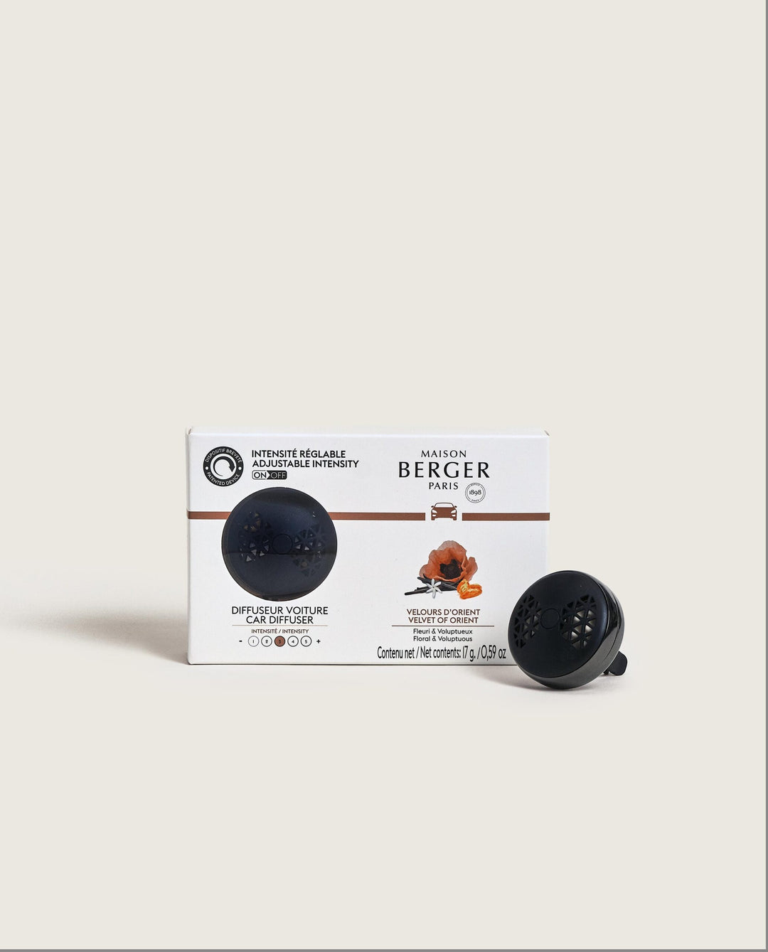 Maison Berger Paris Smart Car Diffuser – Velvet of Orient