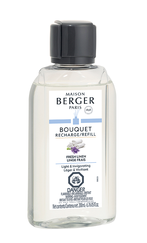 Maison Berger Fresh Linen Reed Diffuser Fragrance Refill 200ml
