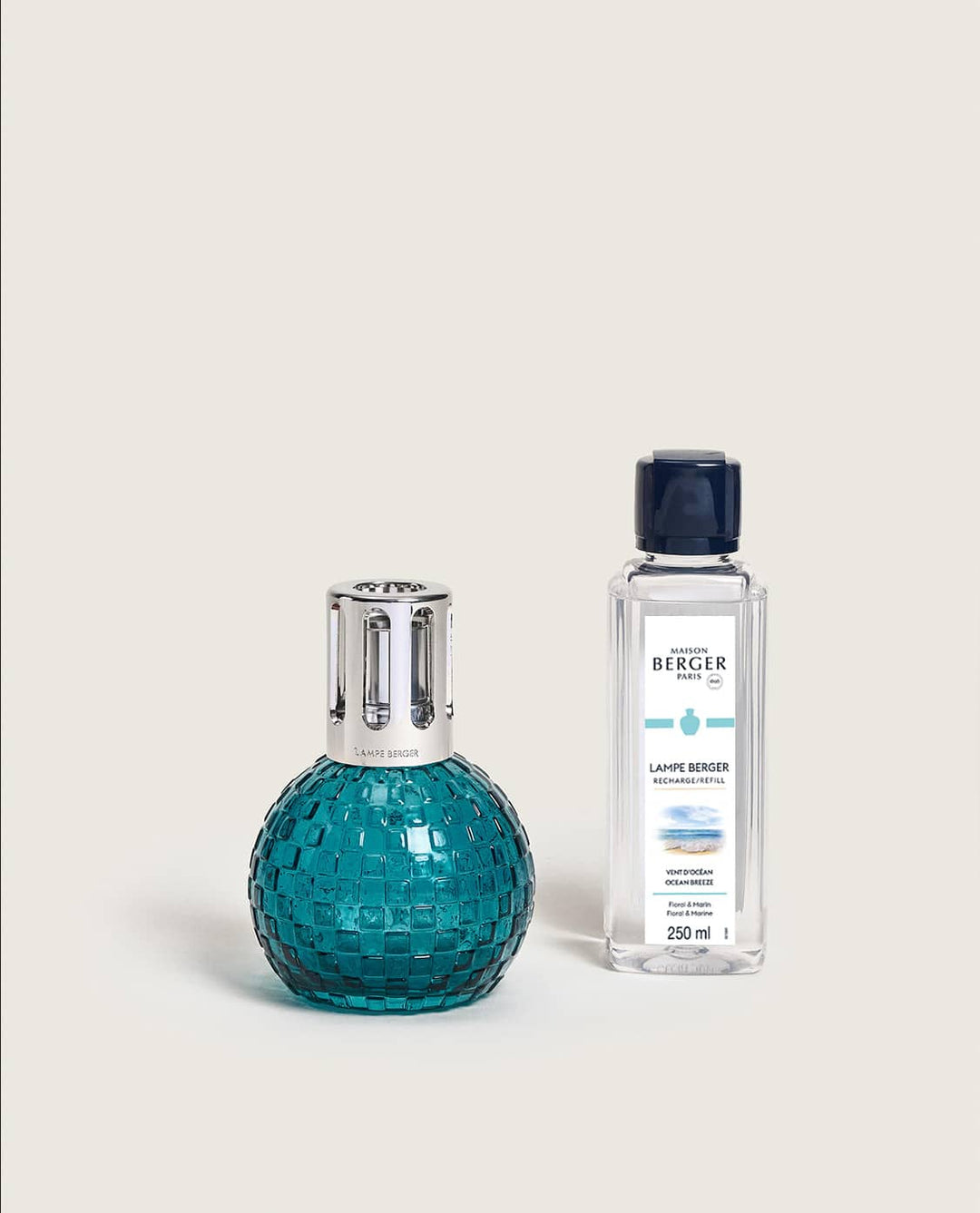 Maison Berger Disco Lamp Green Gift Set with Ocean Breeze Fragrance (250ml)