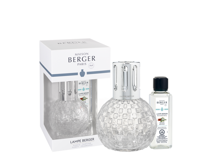 Disco Transparent Ritual Lampe with 250 ml Festive Fir