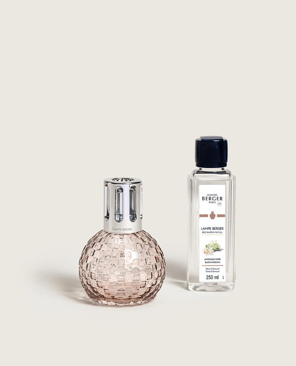 Maison Berger Disco Pink Lampe Berger Gift Set with Black Angelica 250 ml