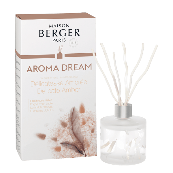 Aroma Dream Pre-filled Reed Diffuser – Delicate Amber – 180ml