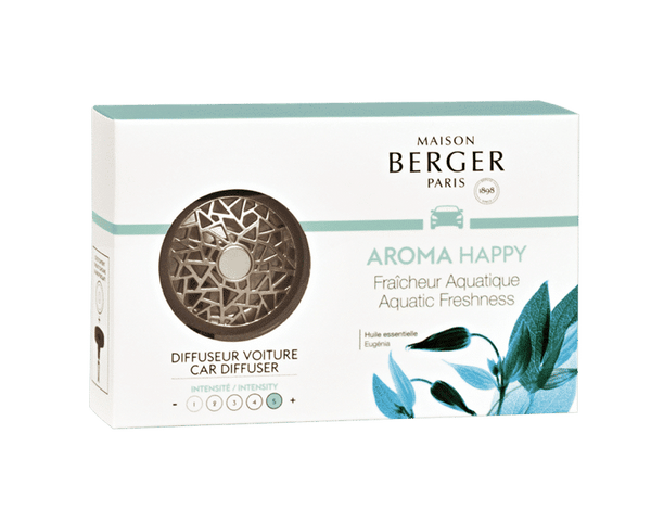 Aroma Happy Car Diffuser Kit – Aquatic Freshness