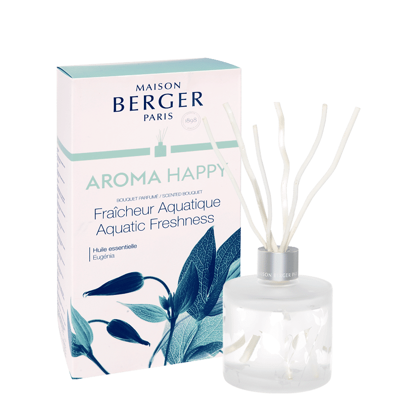 Aroma Happy Pre-filled Reed Diffuser – Aquatic Freshness – 180ml