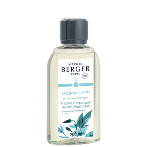 Aroma Happy Reed Diffuser Fragrance – Aquatic Freshness- 200ml