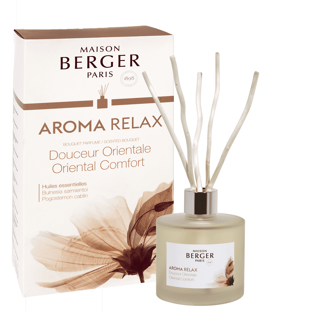 Aroma Relax Pre-filled Reed Diffuser – Oriental Comfort – 180ml