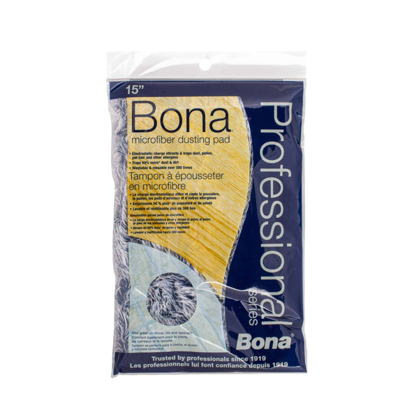 BONA PRO MICROPLUS MOP DUSTING PAD 15"