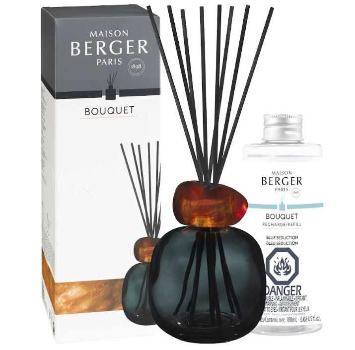 Maison Berger Mineral Reed Diffuser with Blue Seduction – 180 ml