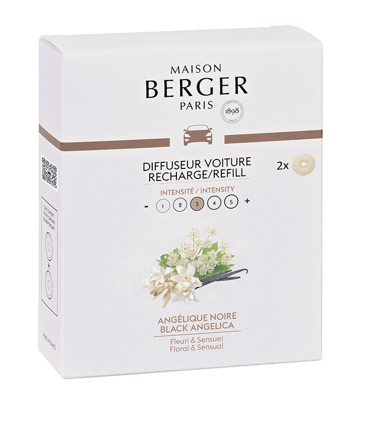 Car Diffuser Refill – Black Angelica 2 Pack