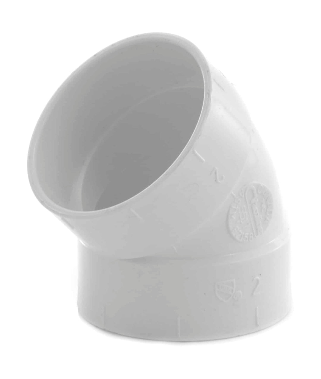 Central Vacuum 45° Elbow