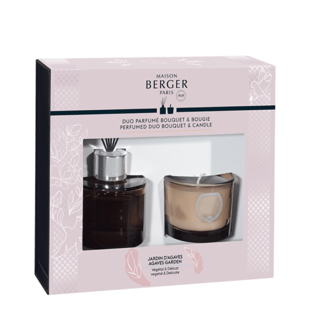 Duo Mini Bouquet &amp; Candle Joy