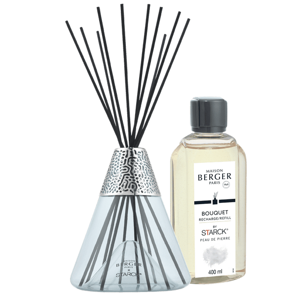Grey Reed Diffuser Gift Set by Starck-Peau de Pierre 400ML