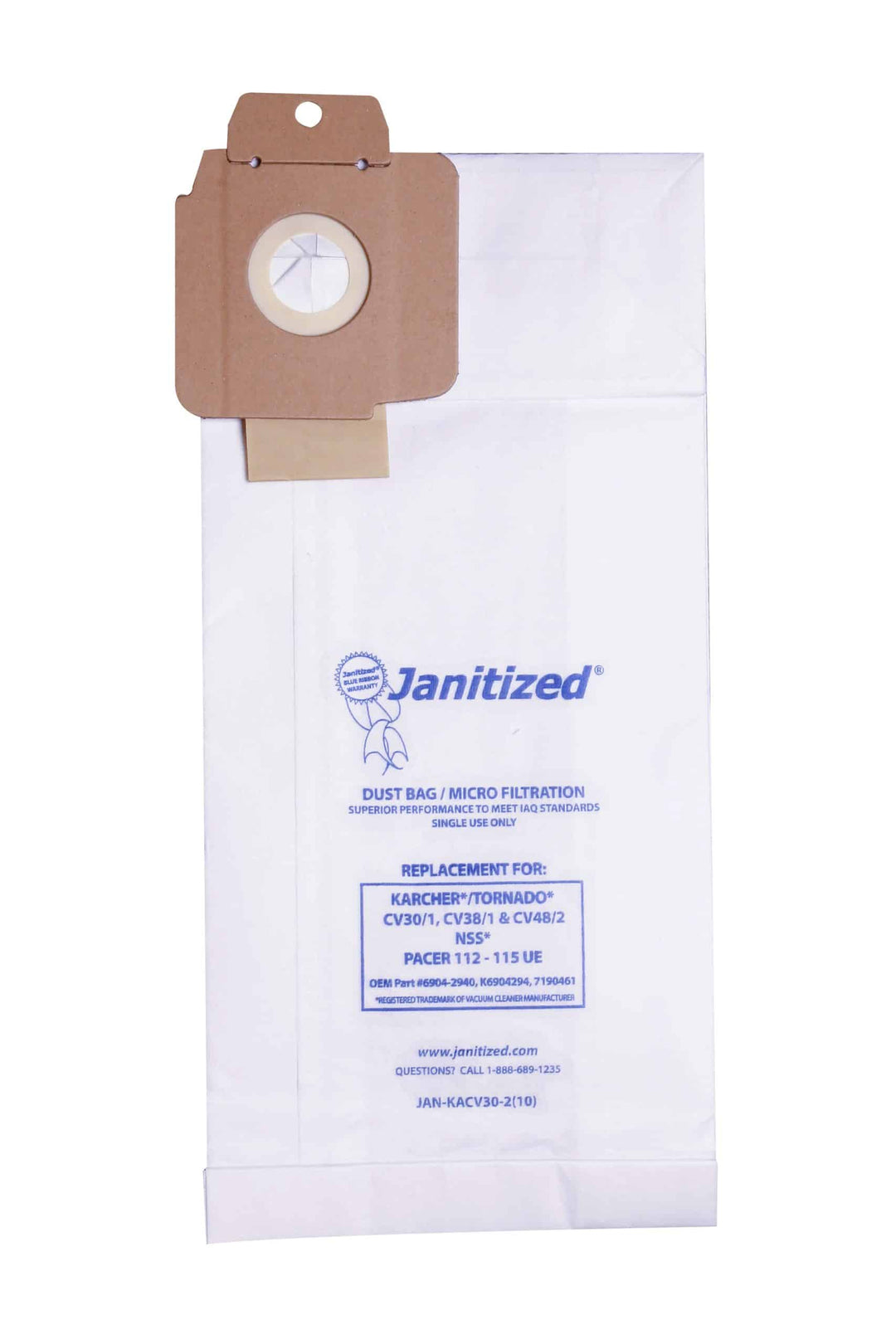 KARCHER CV30 UPRIGHT PAPER BAGS