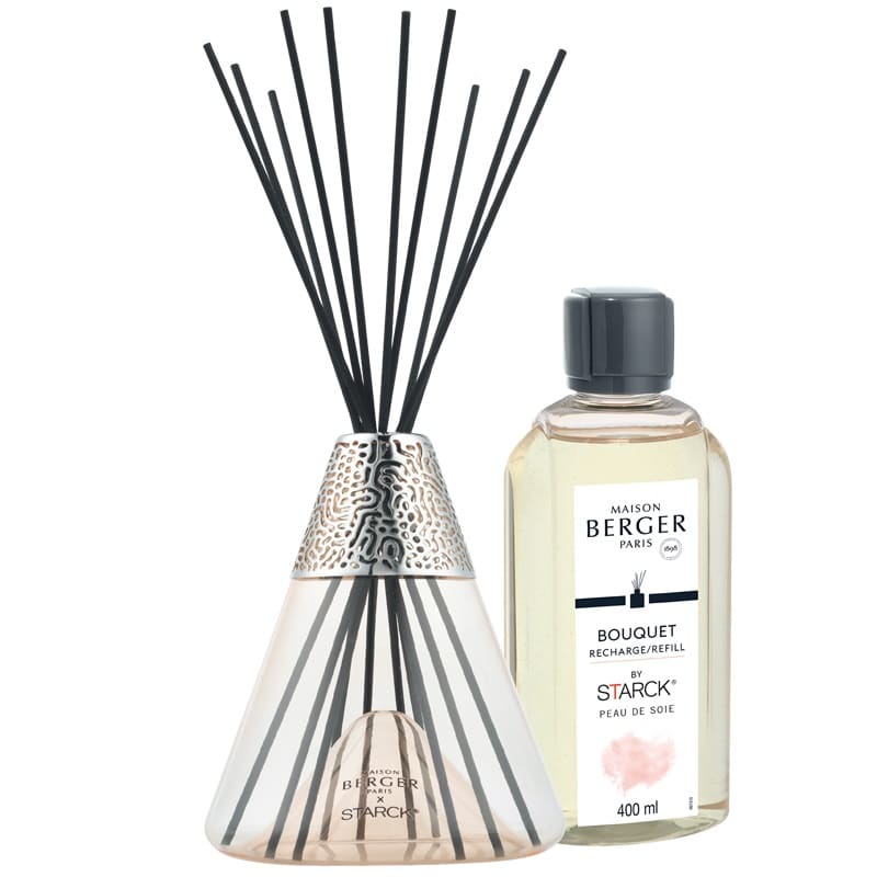 Pink Reed Diffuser Gift Set by Starck-Peau de Soie 400ML
