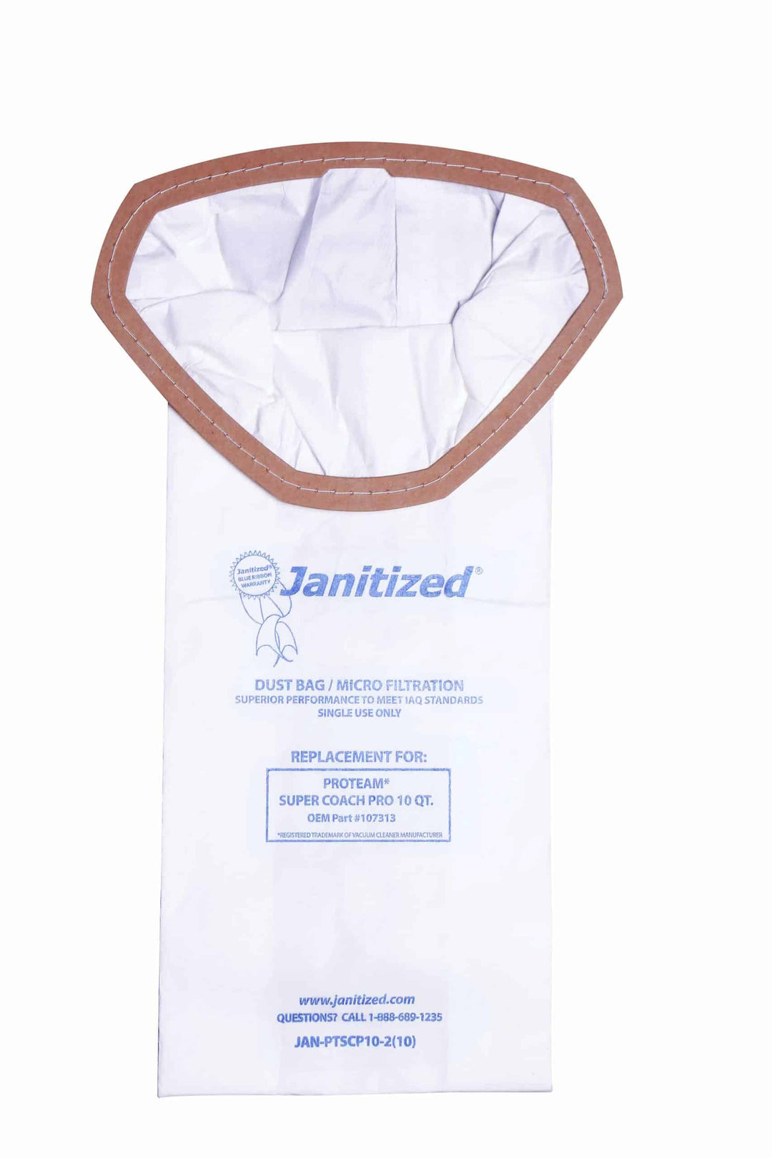 Proteam Super Coach Pro 10 QT Vacuum Bags TRIANGLE