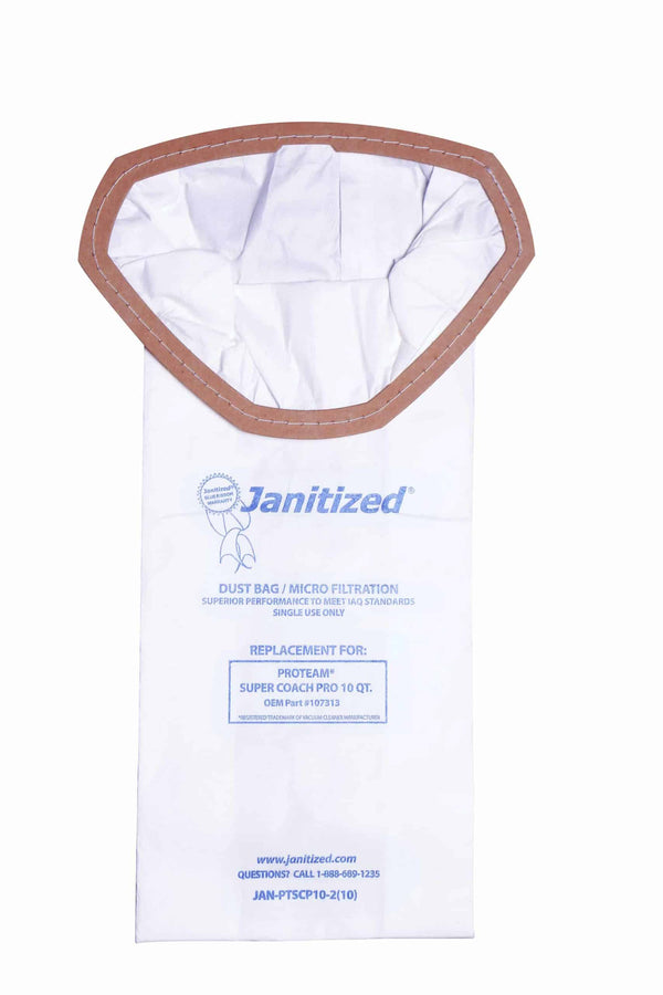 Proteam Super Coach Pro 10 QT Vacuum Bags TRIANGLE