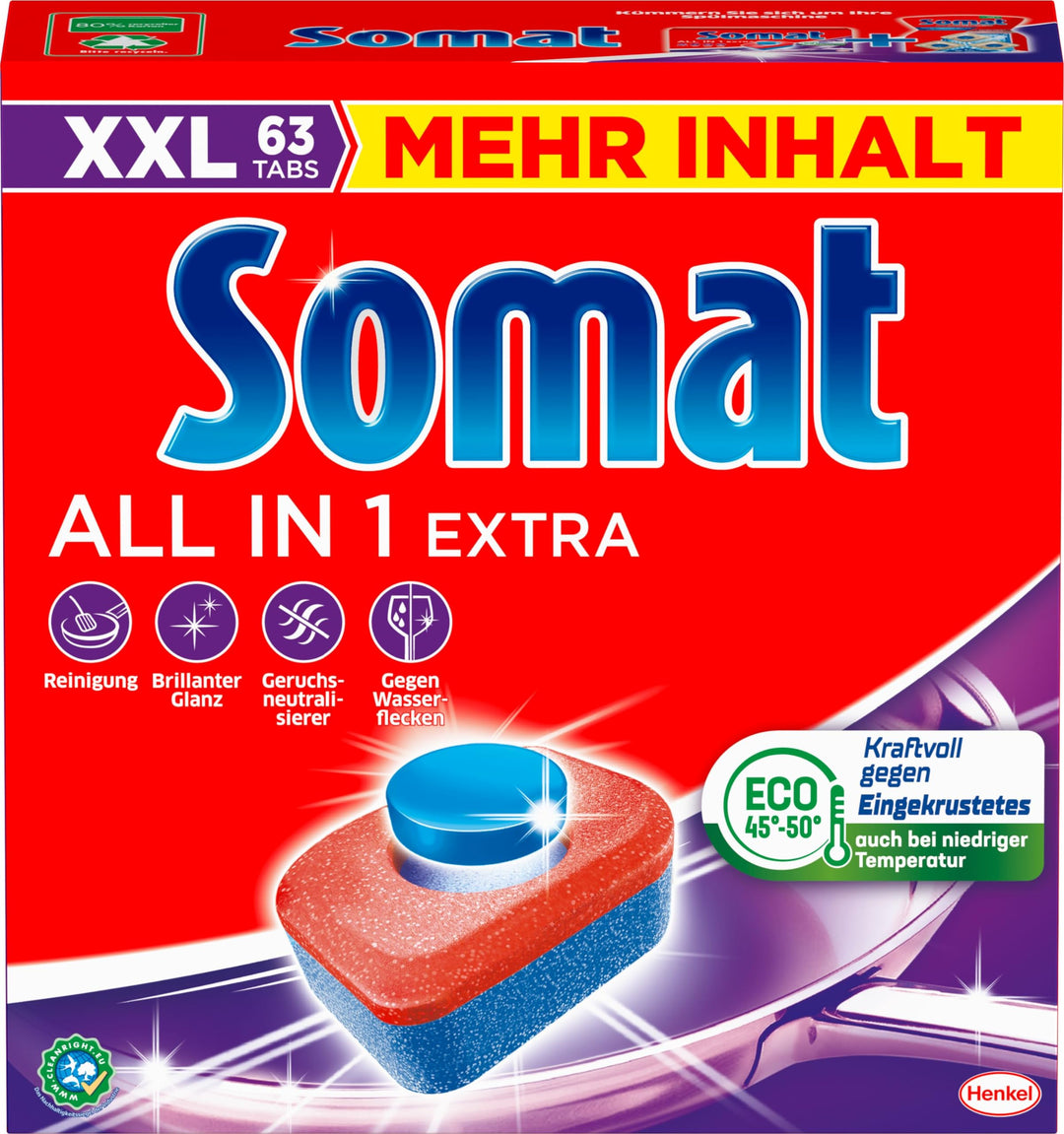 Somat All-In-1 Dishwashing Tabs ( 63 )