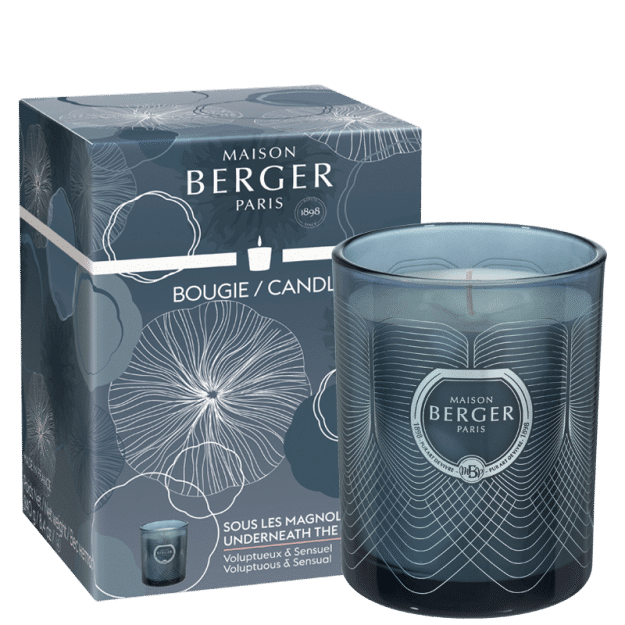 Underneath the Magnolias Midnight Blue Molecule Scented Candle