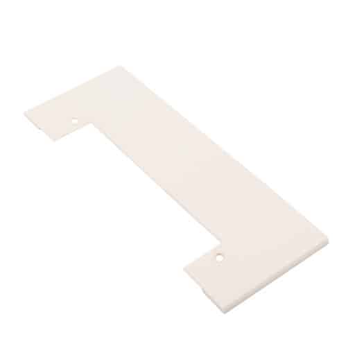 Vacpan Sweep Inlet Trim Plate-ALMOND