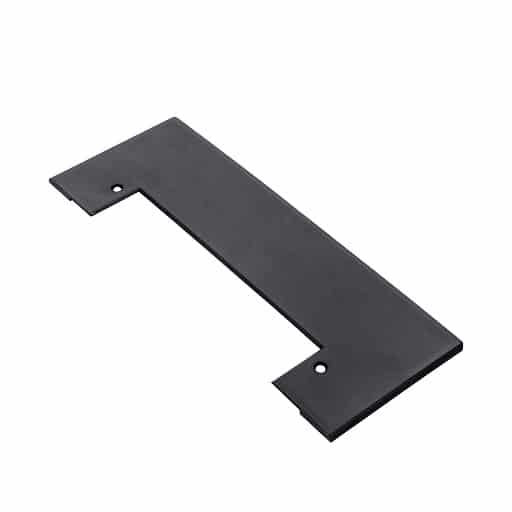 Vacpan Sweep Inlet Trim Plate-BLACK