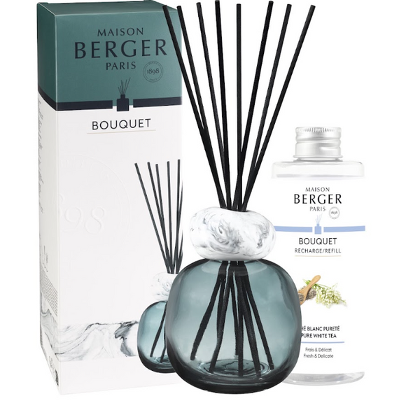 Maison Berger Mineral Reed Diffuser with Pure White Tea – 180 ml