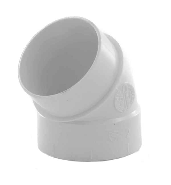 Central Vacuum 45° Elbow/Spigot