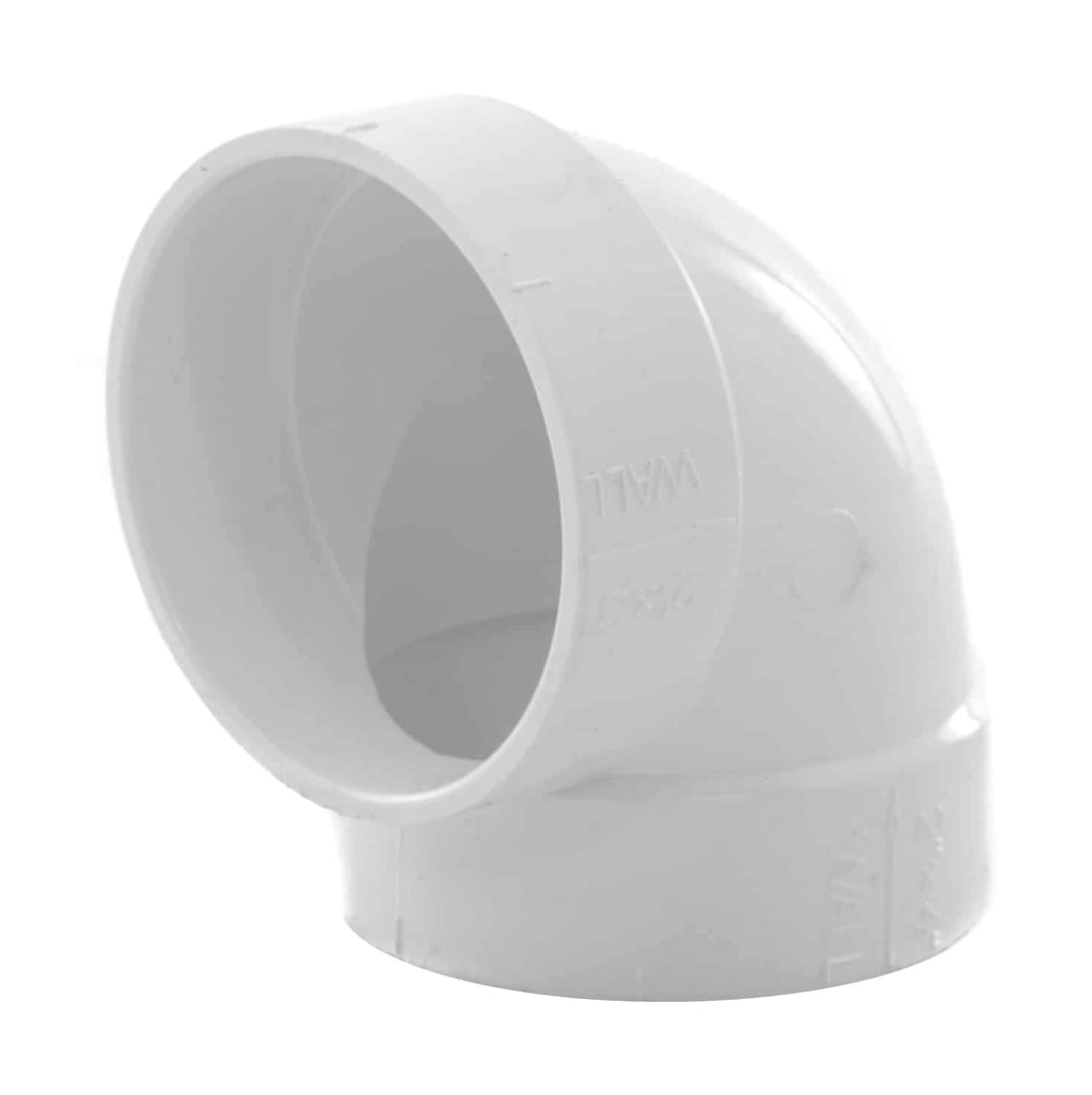 Central Vacuum Short 90° Elbow
