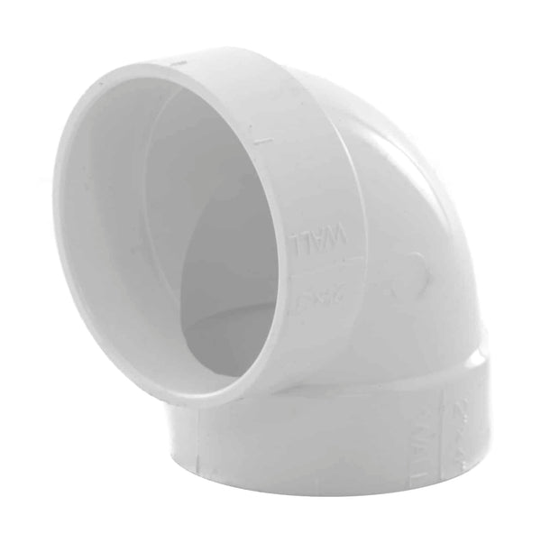 Central Vacuum Short 90° Elbow