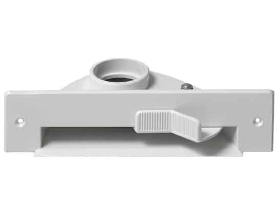 Central Vacuum WHITE Vacpan Sweep Inlet