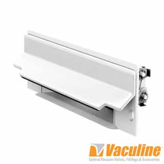 Central Vacuum White CanSweep Inlet